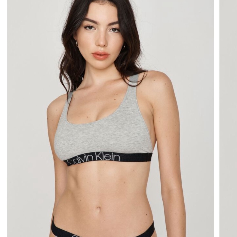 CALVIN KLEINS Reconsidered Comfort Unlined Bralette